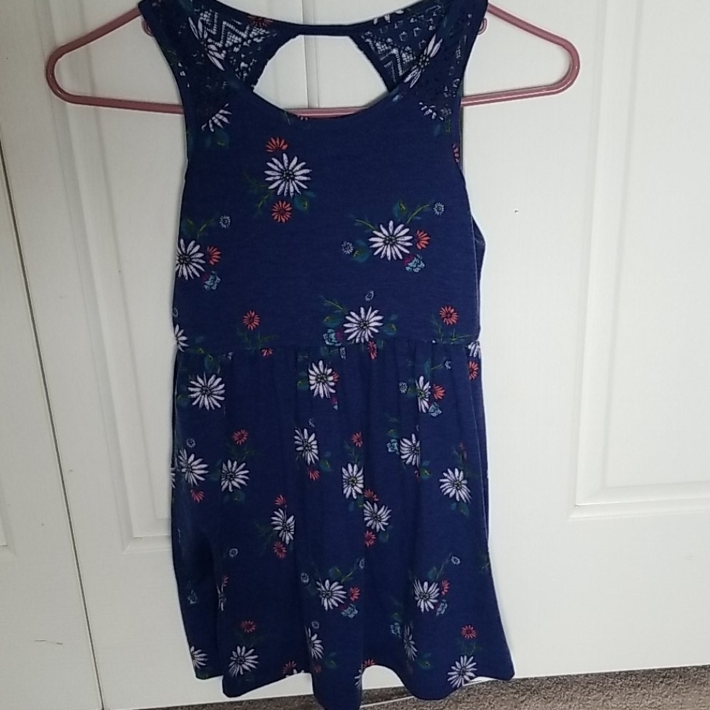Blue dress